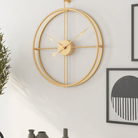 Nordic Minimalist Grote Stille Wandklok 20 Inch