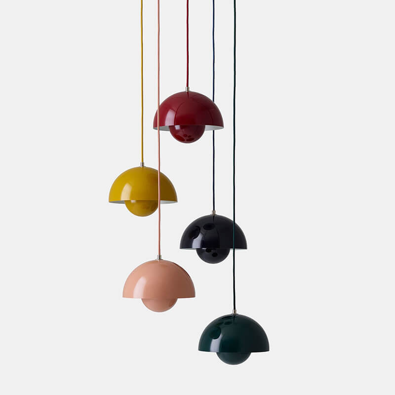 Macaron Hanglamp Halve Bol | Scandinavisch Koepelontwerp