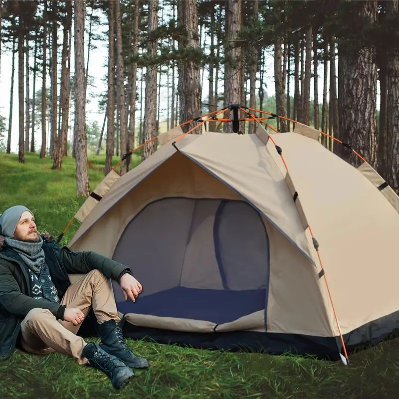Dames Campingtent met Dubbele Deur Brehn