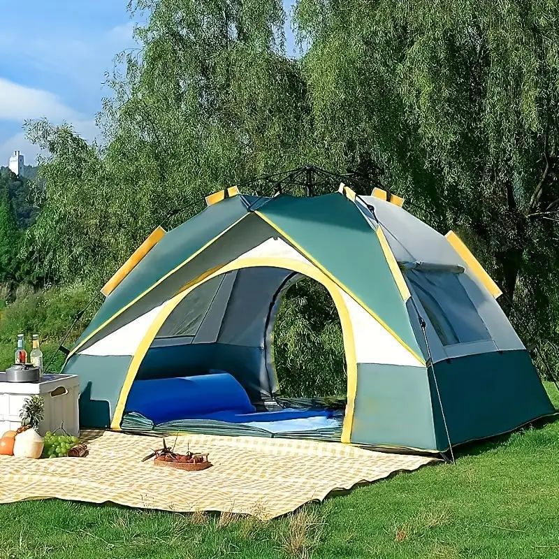 Dames Campingtent met Dubbele Deur Brehn