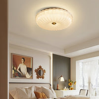 Gerimpeld Glazen Plafondlamp