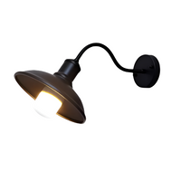 Industriële Komvormige IJzeren Buiten Wandlamp