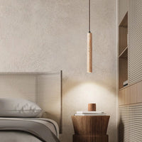 Travertine Minimalistische Lange Lijn Plafondlamp