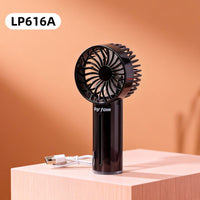 Dames draagbare sprayventilator met USB-aansluiting en ergonomische handgreep