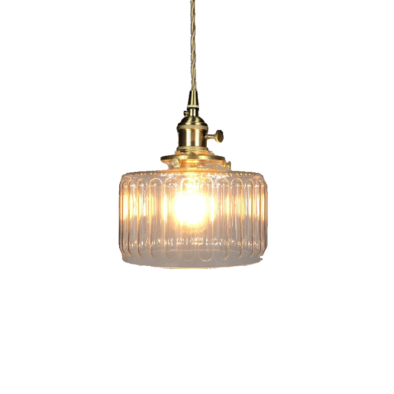 Celeste Glas Vintage Gloed Hanglamp