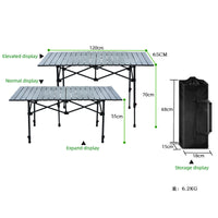 Unisex Opvouwbare Campingtafel Brehn