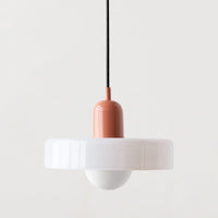 Liora Bauhaus Glazen Hanglamp Met Hoogteverstelling