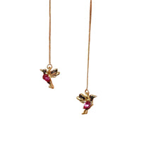 Elegante Kolibrie Strass Oorbellen