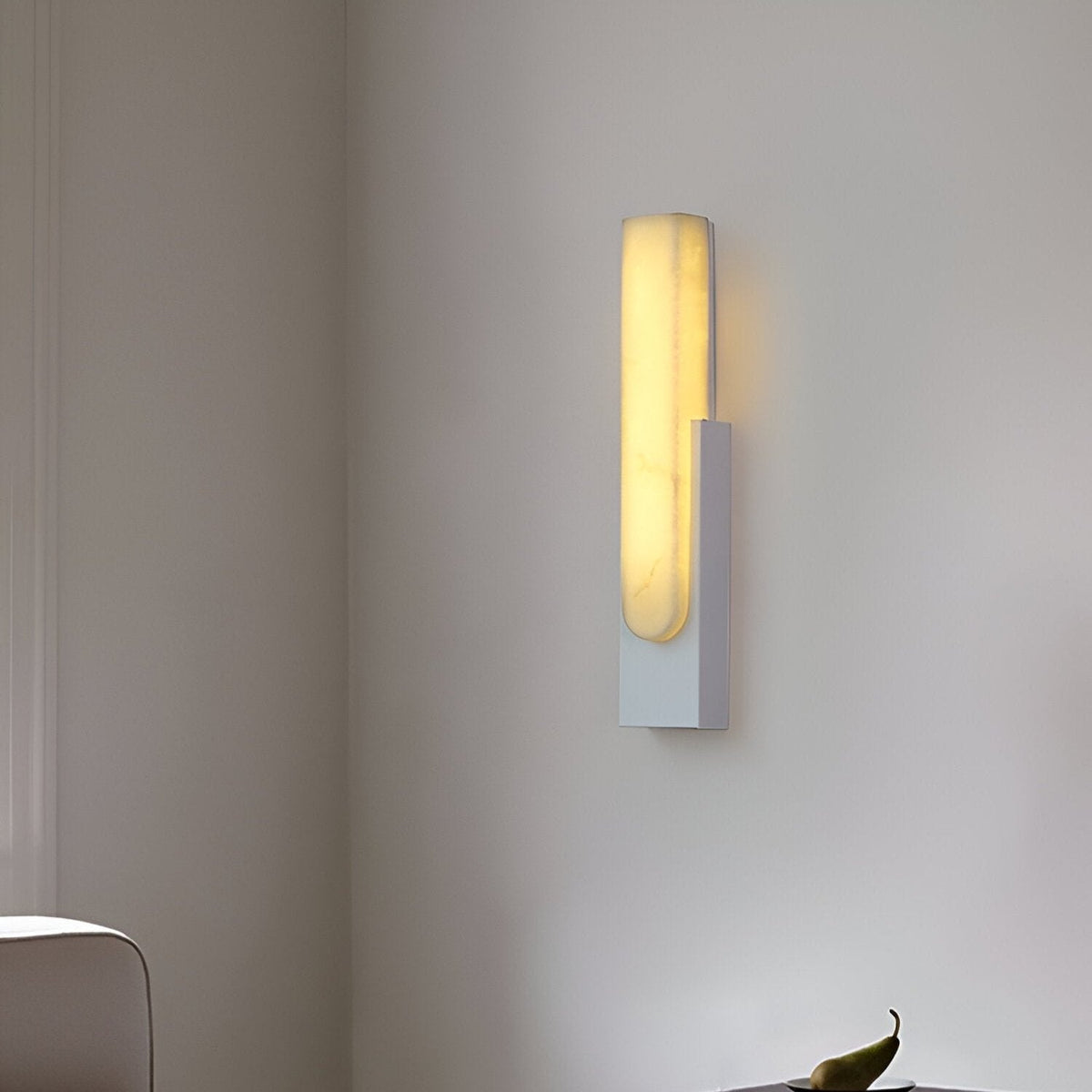 Agatha Moderne Kunstmatige Alabaster Minimalistische Wandlamp