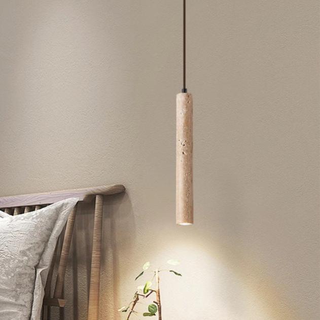 Travertine Minimalistische Lange Lijn Plafondlamp