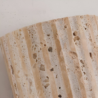 Solaro Travertine Tuin Buitenwandlamp