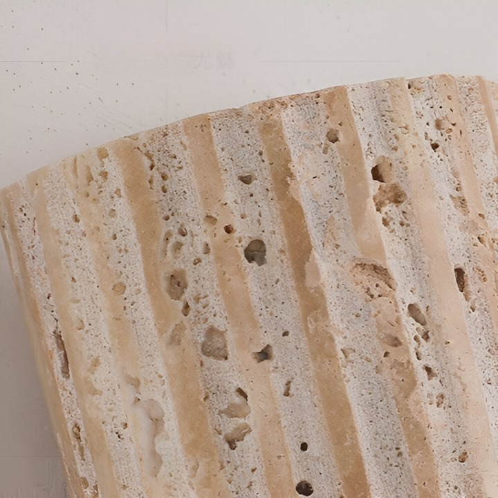 Solaro Travertine Tuin Buitenwandlamp