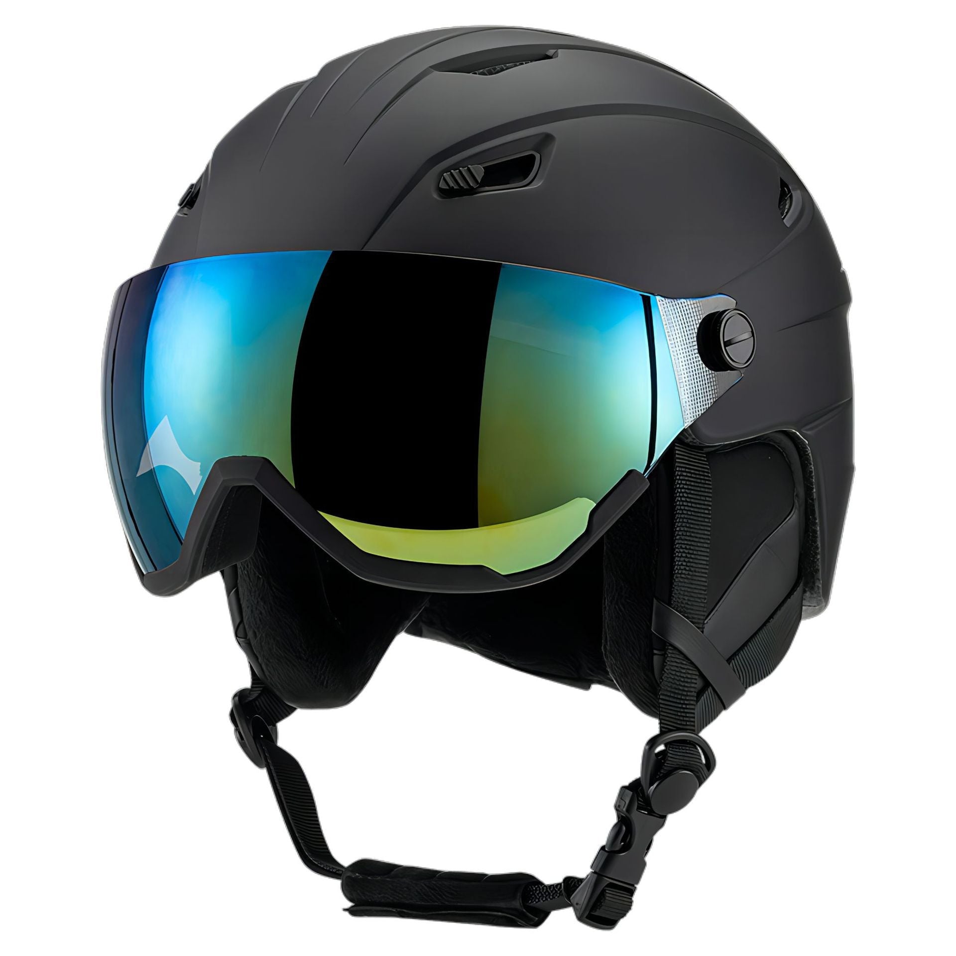Sneeuwsport Helm met Geïntegreerd Vizier van