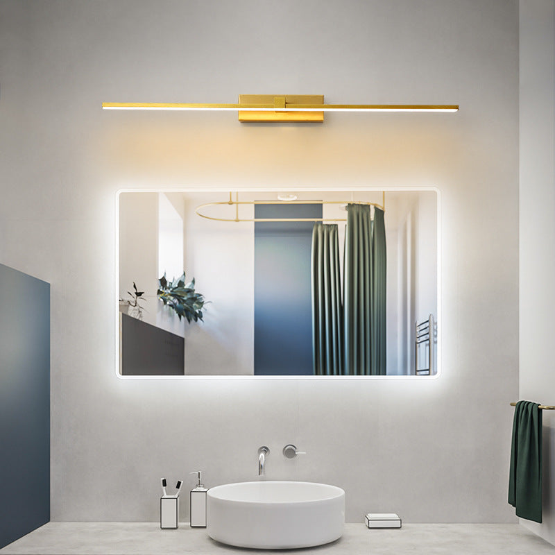 Hexa Wandlamp Lineair voor Spiegel Badkamer, Moderne Slaapkamer