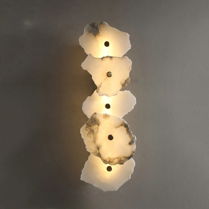 Moderne Onregelmatige Marmeren Minimalistische Wandlamp