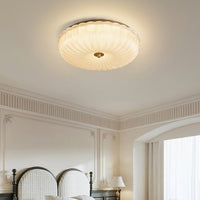 Gerimpeld Glazen Plafondlamp