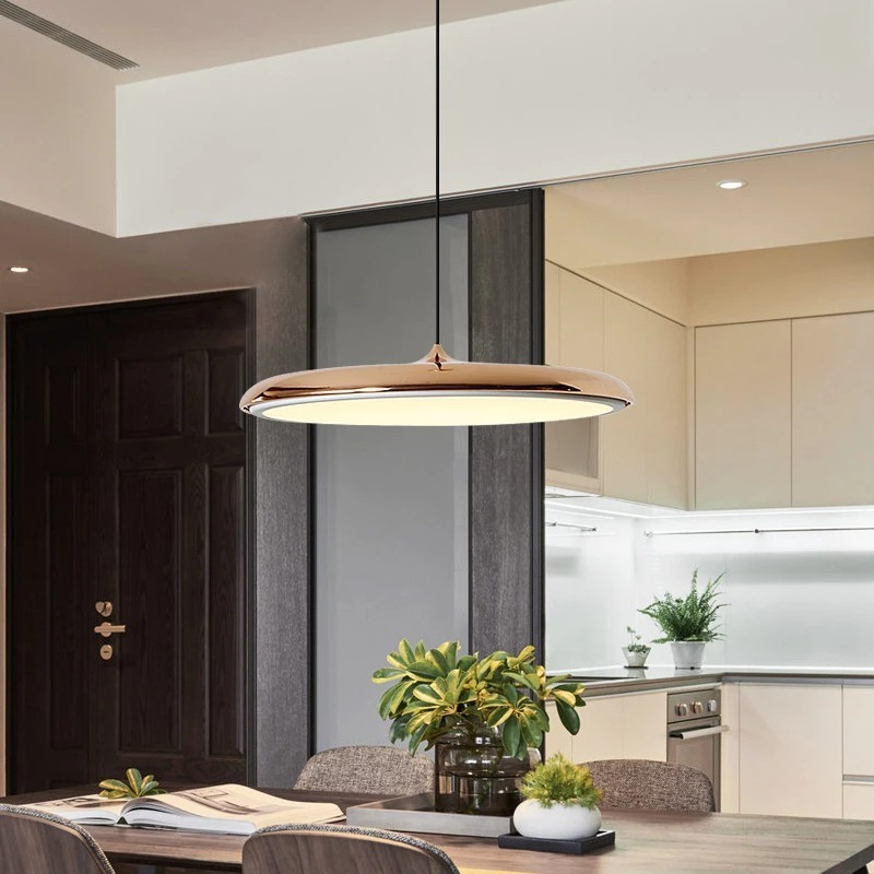 Nordic Glow LED Hanglamp – Strak Scandinavisch Lichtontwerp