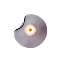 Nordic Gebogen Glas Japandi Stijl Glas LED Wandlamp