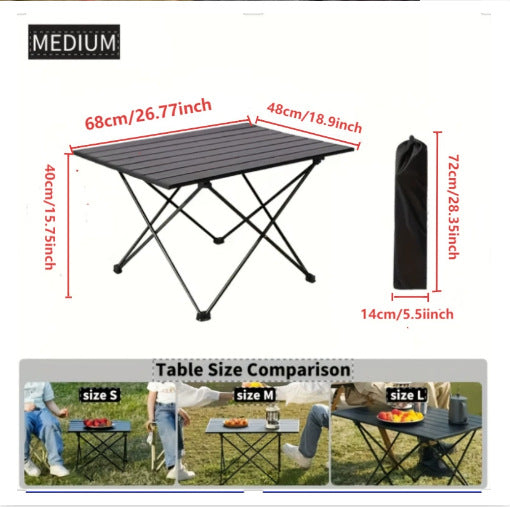 Unisex Opvouwbare Kampeertafel Brehn