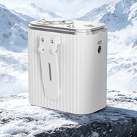 Unisex draagbare zuurstofconcentrator met riemclip en traploze regeling van
