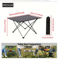 Unisex Opvouwbare Kampeertafel Brehn