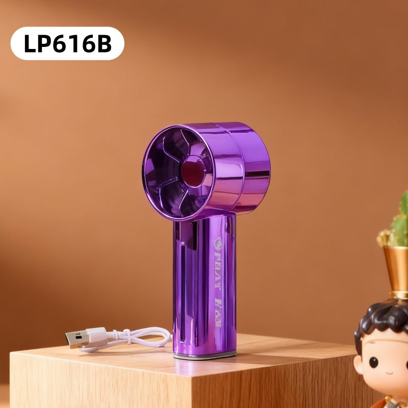 Dames draagbare sprayventilator met USB-aansluiting en ergonomische handgreep