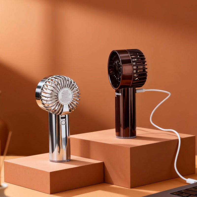 Dames draagbare sprayventilator met USB-aansluiting en ergonomische handgreep