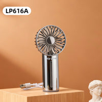 Dames draagbare sprayventilator met USB-aansluiting en ergonomische handgreep