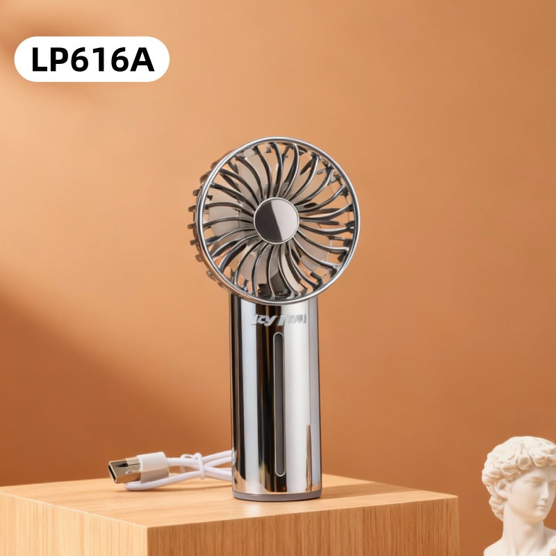 Dames draagbare sprayventilator met USB-aansluiting en ergonomische handgreep