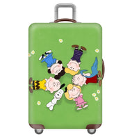 Unisex Hardcase Reis Koffer met Speelse Snoopy Motief