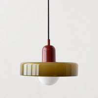Luminous Halo Moderne Glazen Hanglamp