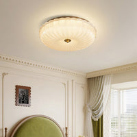 Gerimpeld Glazen Plafondlamp