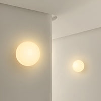 Dioscuri Minimalistische Ronde Glazen Wandlamp