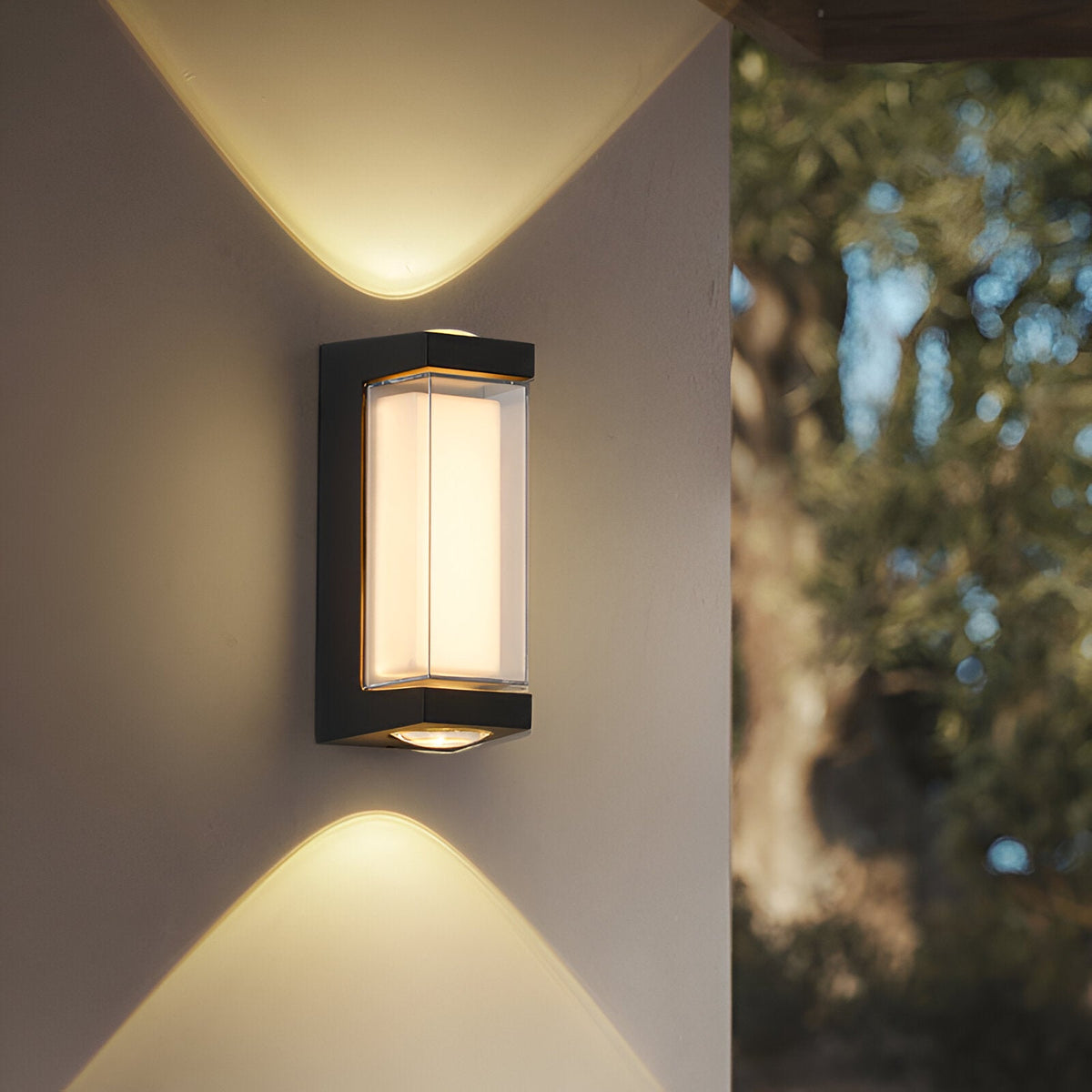 Nordic Up Down Acryl Waterdichte Minimalistische Buitenwandlamp