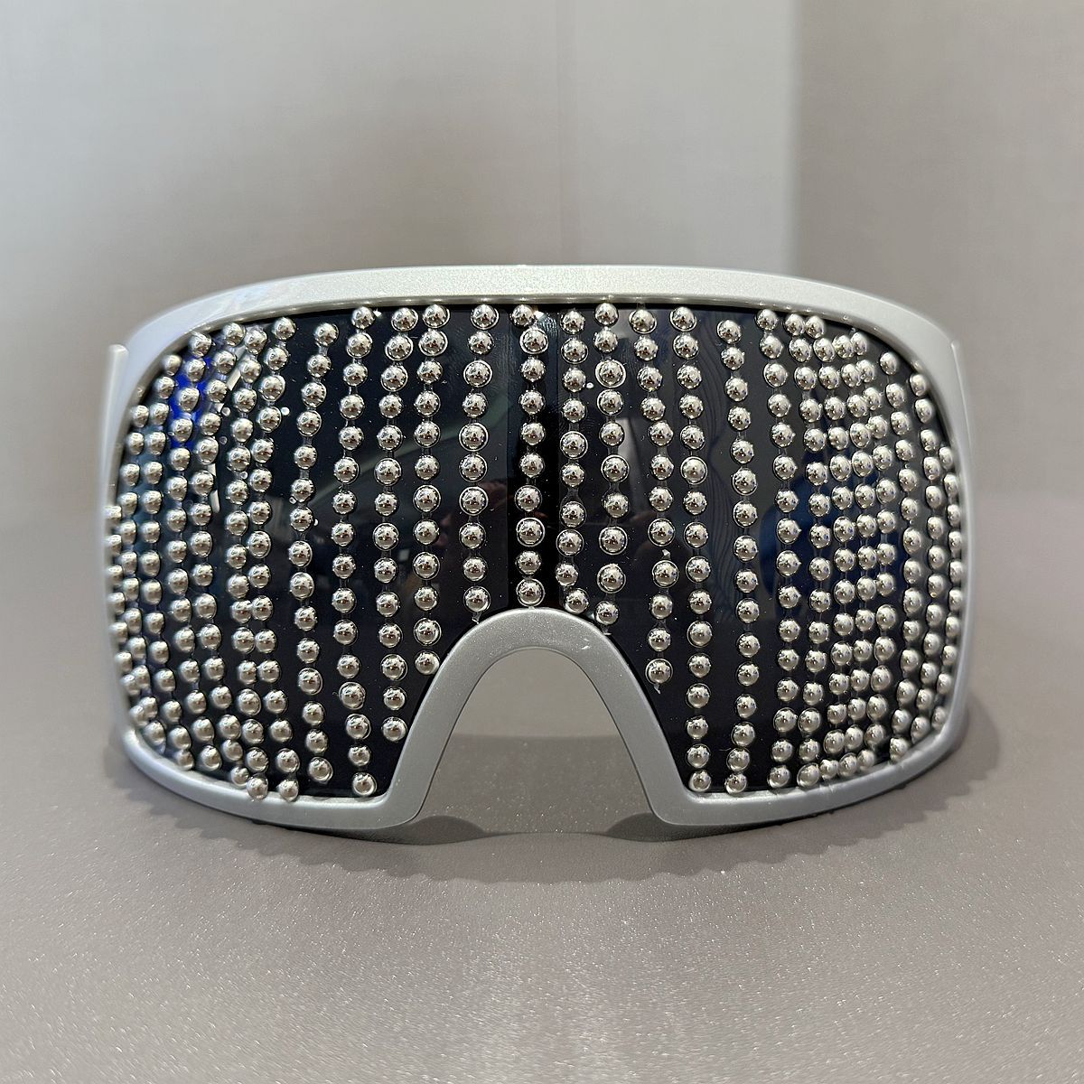 Dames modieuze skibril met strass-bezette frame Brehn