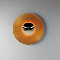 Kleurrijke Ronde Metalen Wandlamp