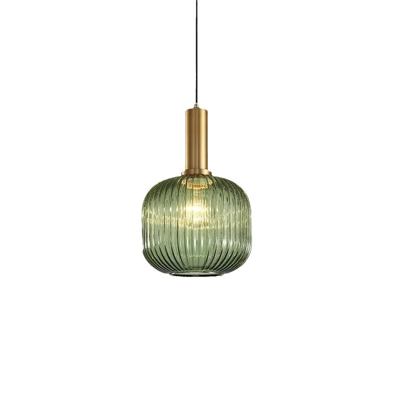 Nordic Kleurrijke Glazen Retro Hanglamp