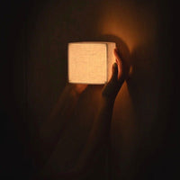 Zenform Glow Japanse Wabi-Sabi Stoffen Wandlamp