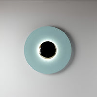 Kleurrijke Ronde Metalen Wandlamp