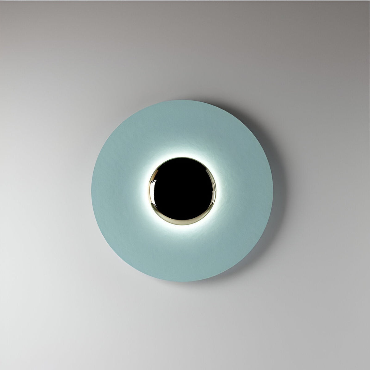 Kleurrijke Ronde Metalen Wandlamp