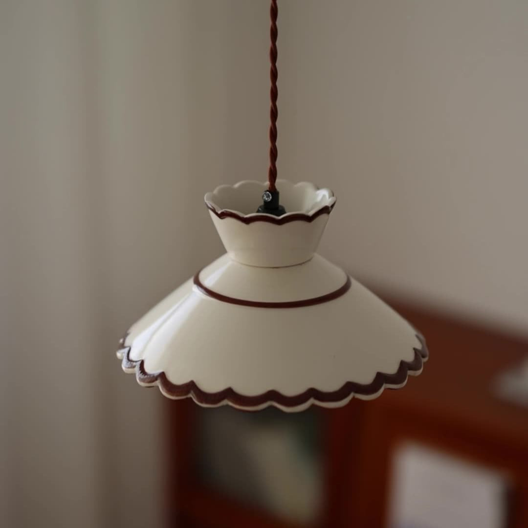 Herfst Klassiek Vintage Keramische Hanglamp