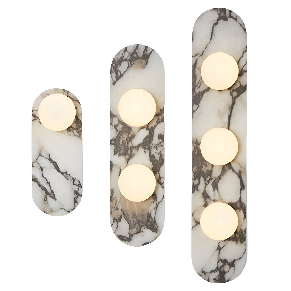 Franse Lichte Marmeren Luxe Minimalistische Wandlamp