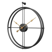 Nordic Minimalist Grote Stille Wandklok 20 Inch