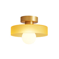 Bauhaus Glas LED Plafondlamp 1-Licht