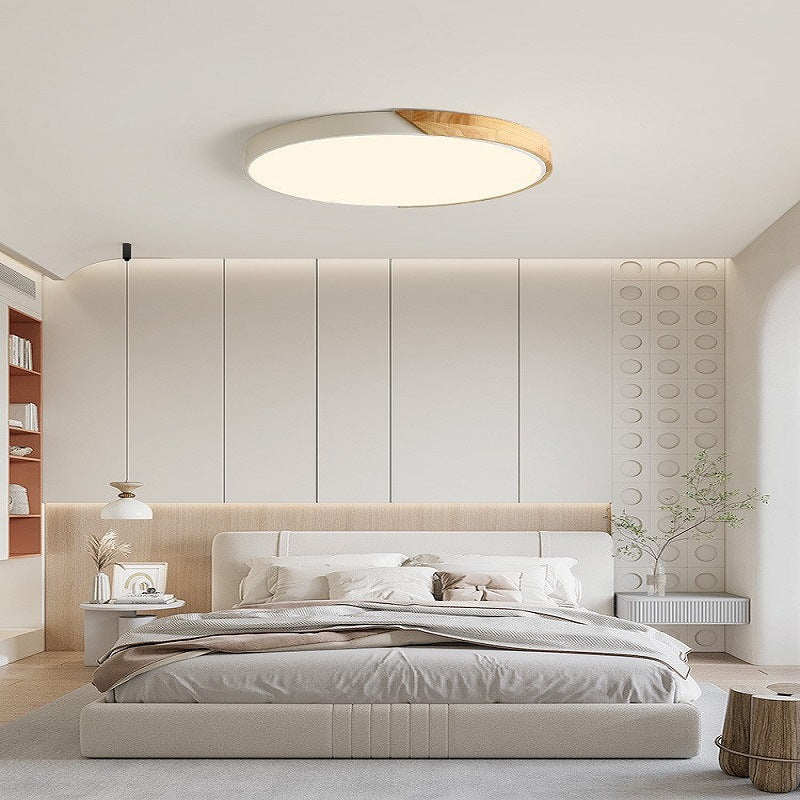 Noordse Houten Plafondlamp