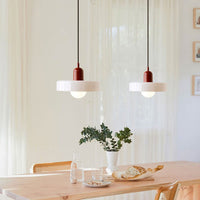 Liora Bauhaus Glazen Hanglamp Met Hoogteverstelling