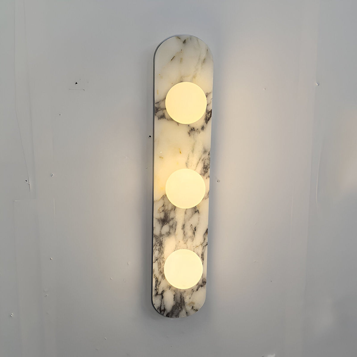 Franse Lichte Marmeren Luxe Minimalistische Wandlamp