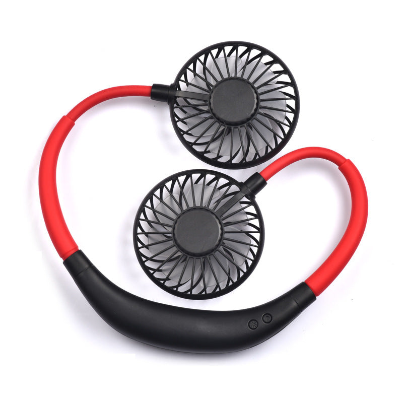 Unisex Nekgemonteerde Dubbele Ventilator