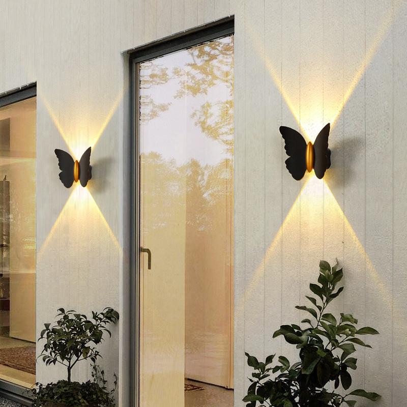 Esthetische Vlinder Buitenwandlamp