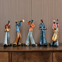 Jazzmuzikant Harsstandbeeld Muziekdecor